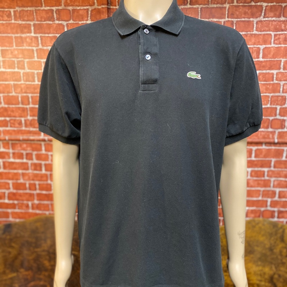 Lacoste men’s black polo shirt size 7 XL